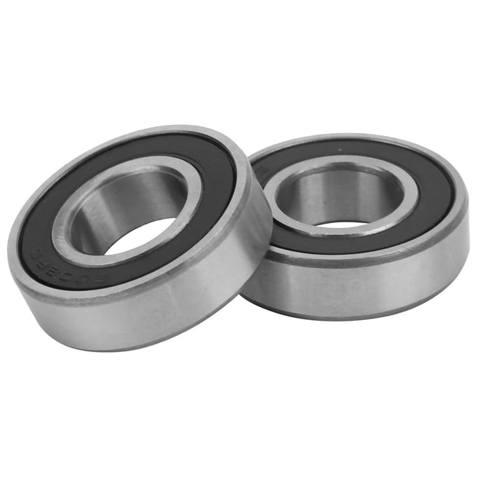 2 stuks Kogellagers Elektrische Scooter Voorwielmotor Aandrijfwiel Lagers voor Xiaomi M365 1S PRO black