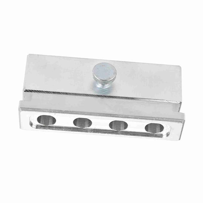 4 Holtes DIY Lippenstift Mal Aluminiumlegering Lippenbalsem Maker Tool (Voor eenmalig gebruik) white