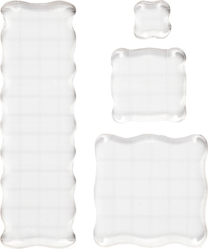 Creativ Company Stempelblokken Set 4 formaten