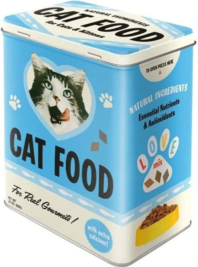 Bewaarblik L - Cat Food