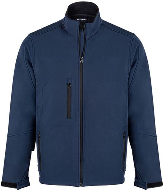 Milanoro - Wind- en waterdichte softshell jas - Jas zonder kap - Navy - L