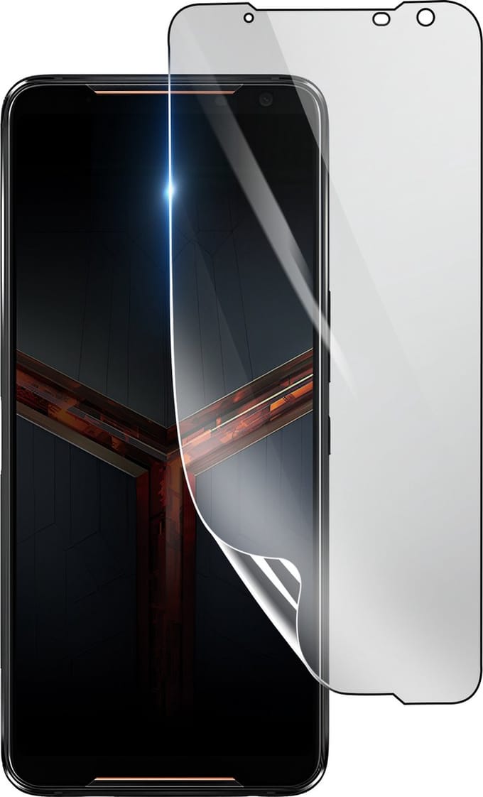 3mk, Geschikt voor Asus ROG Phone 2, Schokbestendige Hydrogel Screenprotector, Transparant