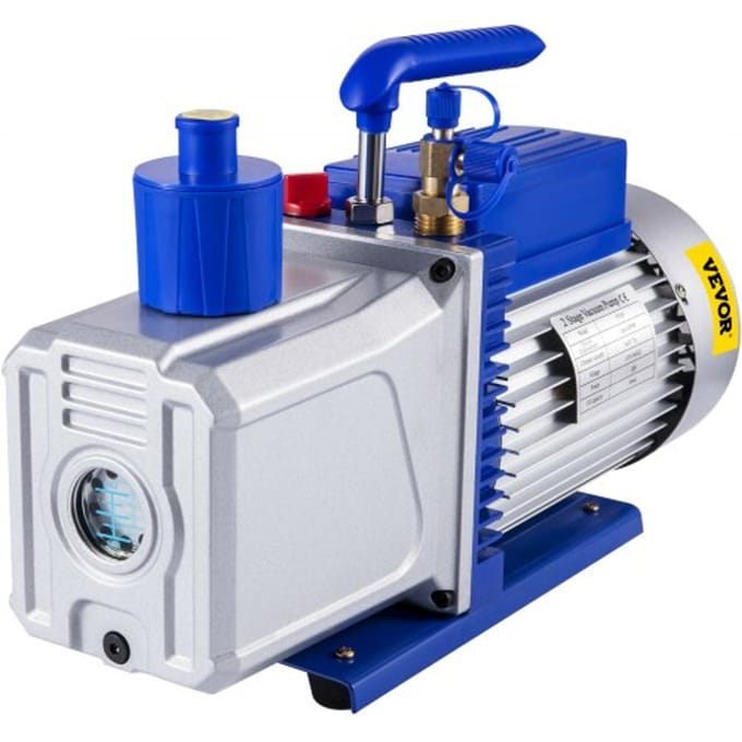 VEVOR vacuümpomp 220V vacuümpomp vacuümapparatuur pomp 1HP vacuümpomp vacuümpomp