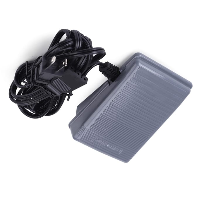 Pédale de commande au pied pour machine à coudre Singer US PLUG black