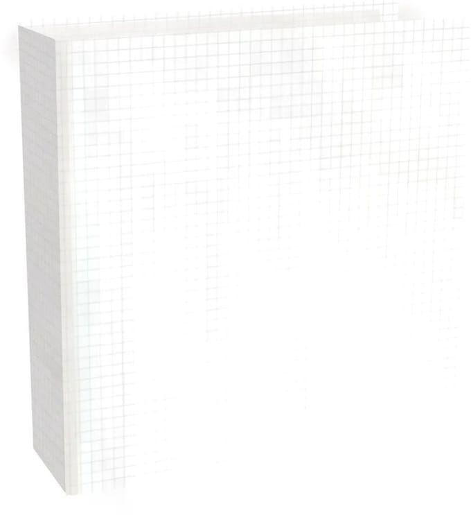 Simple Stories - SN@P! Simple Grid 6x8 Inch Chipboard Binder (13335)