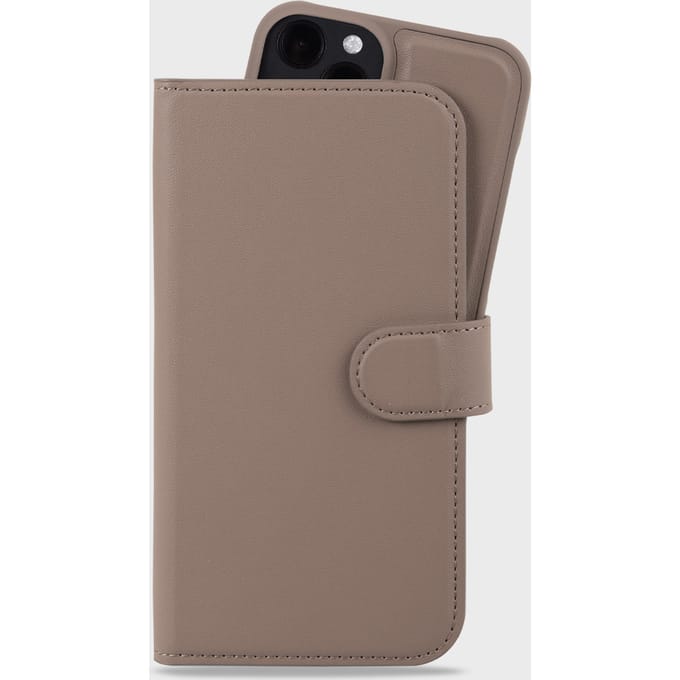 Holdit Wallet Case Magnet Plus geschikt voor Apple iPhone 12 (Pro) - Mocha Brown