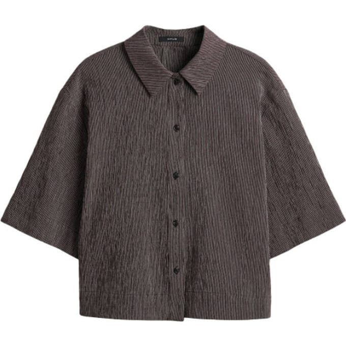 regular fit overhemdblouse met kentkraag model 'Fababer'