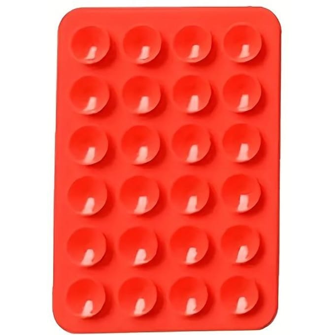 1 stuks Siliconen Zuignap Telefoonhoes Houder Handsfree Sterke Grip voor Selfies & Video's Compatibel met iPhone & Android Zelfklevende Siliconen Houder