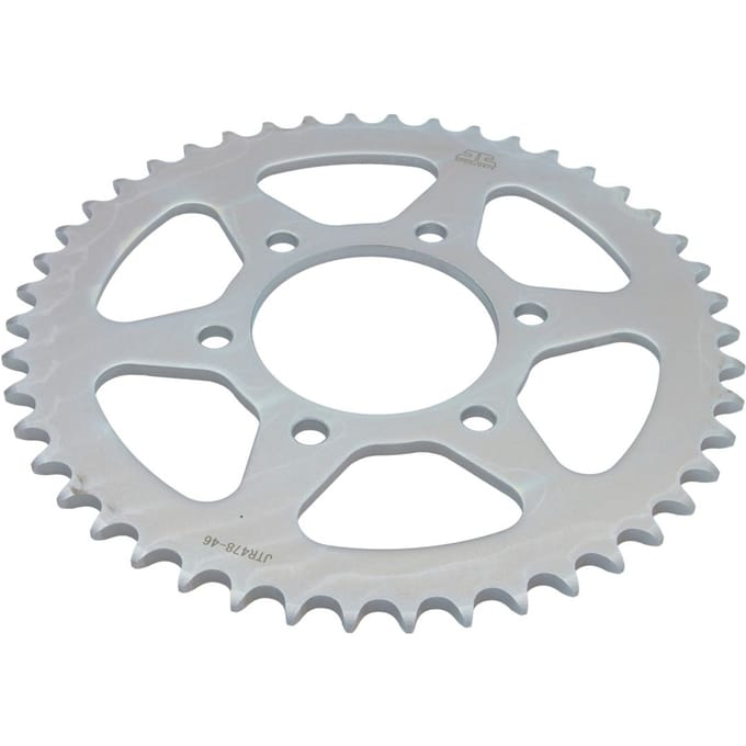 Standaard stalen motor tandwiel JT Sprockets 520 CF Moto 650 TK / Kawasaki Ninja ZX-10 R ABS (ZX1000S)