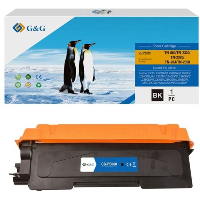 G&G 14173 tonercartridge 1 stuk(s) Compatibel Zwart