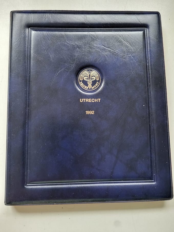 Muntset Nederland 1992 kwaliteit proof incl penning Zeeland