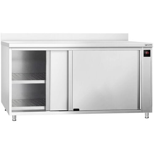 GGM Gastro Warmhoudkast PREMIUM - 2,0kW - 2000x700x970mm zilver