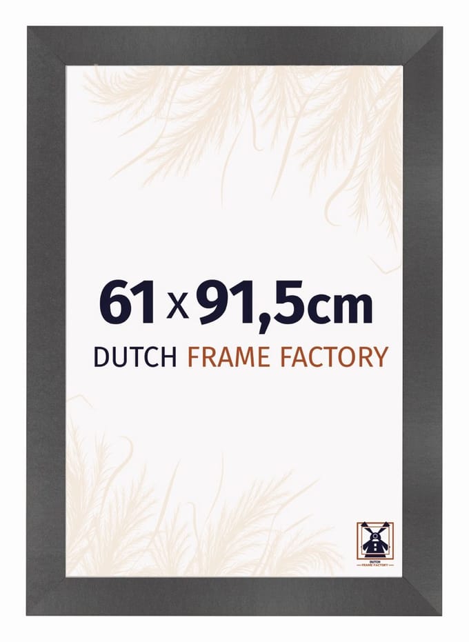 Fotolijst 61x91,5 cm - MDF - Zwart Mat - Praag