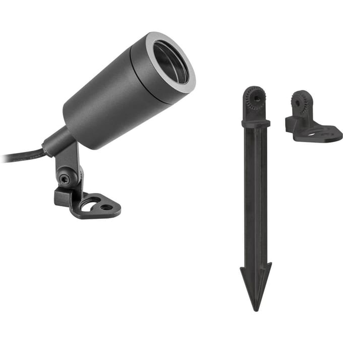 EVN Tuinspot L651523 Grondpen roestvrij staal antraciet