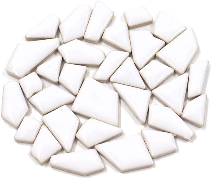 Colourful Mosaics mozaïek speelgoed Flip Mini Uni wit 100 gr creatief.