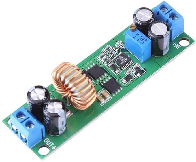 Dailygoods - Dc-Dc Converter - Spanningsregelaar - Instelbaar tot 30V