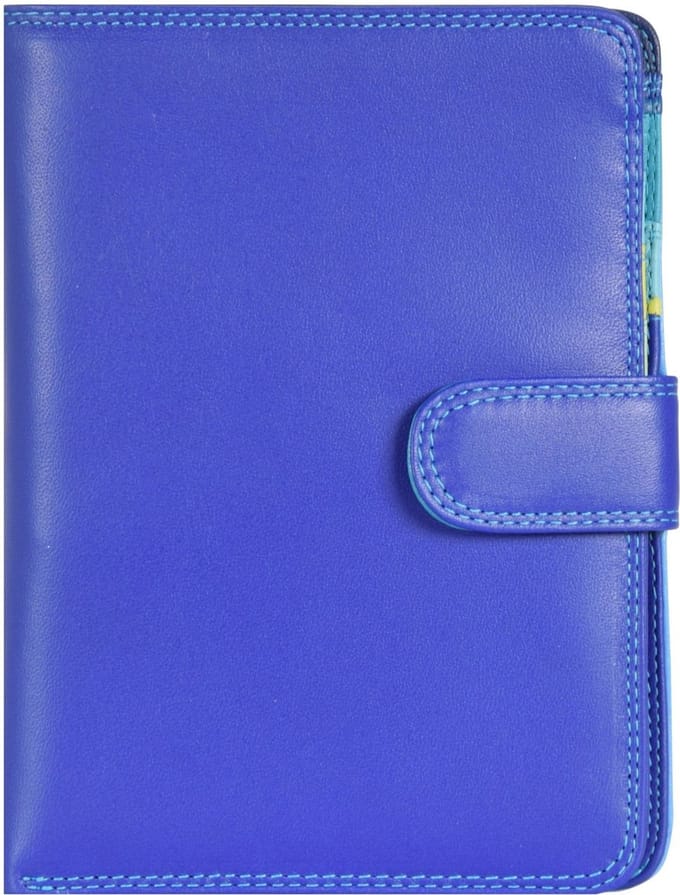 Mywalit Large Wallet Zip Purse Ritsportemonnee Seascape -N - Blauw