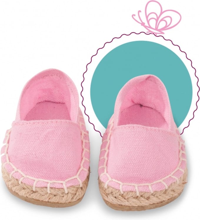 Götz poppenkleding espadrilles voor modepop 45-50cm