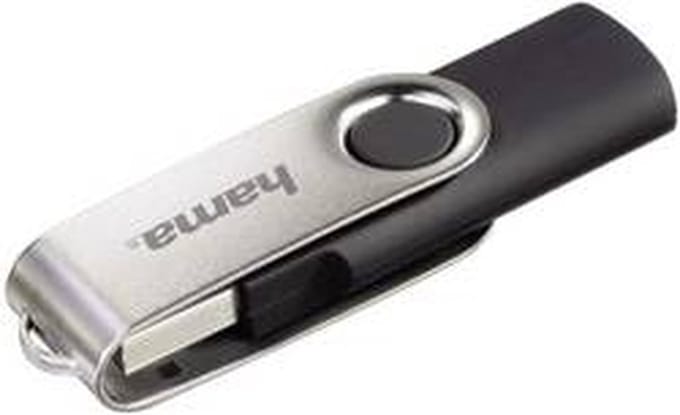 Hama Rotate USB-stick 8 GB Zwart 90891 USB-A 2.0