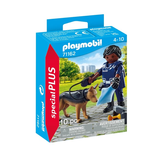 PLAYMOBIL Special Plus Politieagent met speurhond - 71162