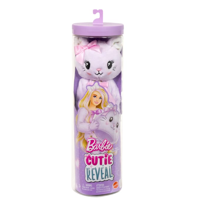 Barbie Cutie Reveal Sweet Bows Purple Kitten