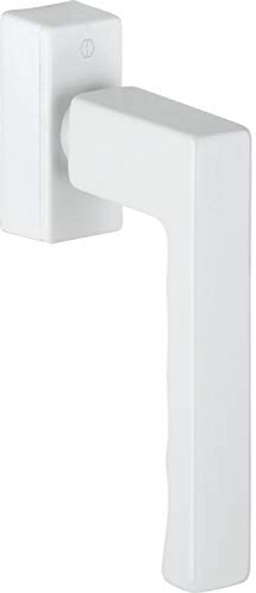 Raamgreep SecuForte met Vergrendeling 90°, Wit, Lengte 128mm