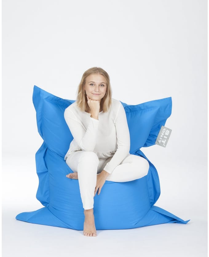 Zitzak Electric blue 165x135  Sit On It ....and Joy !!