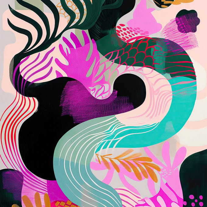ABSTRACT GHOST: plexiglas 60x80cm