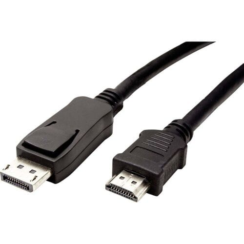 VALUE DisplayPort kabel DP - HDTV, M/M, zwart, 1,5 m