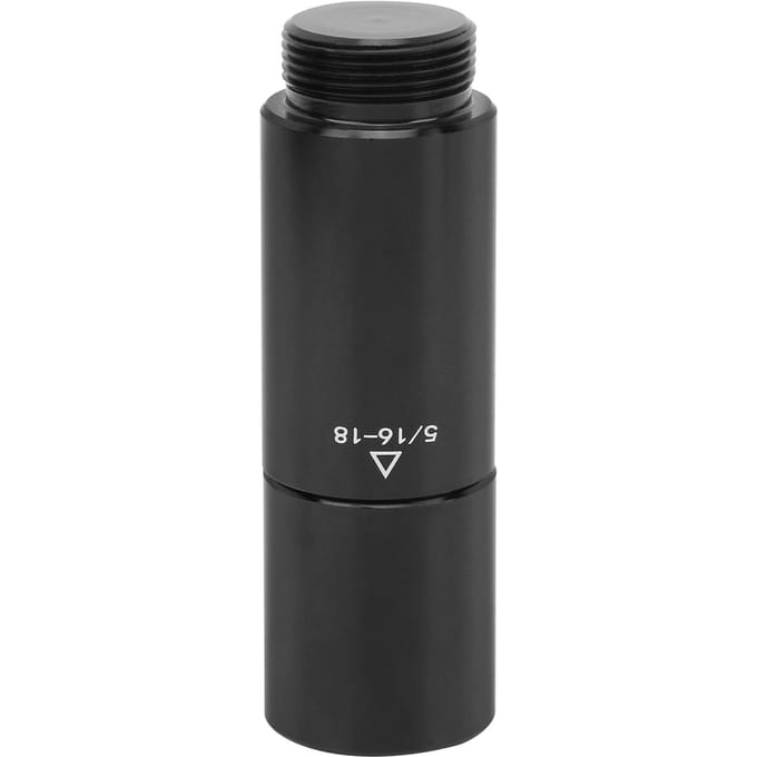 Queue d'extension de billard noir 2oz Billard Extension de shaft à connexion centrale 5 16‑18 dents gray