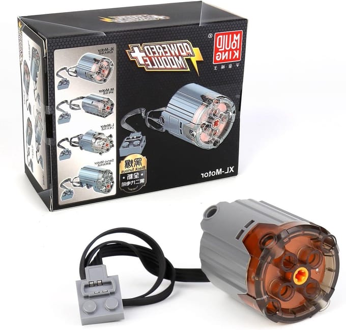 XL Motor - Techniek Motor - Bouwsets Automatisering - Stabiel Geluid Laag - 1.77 cm - Zwart