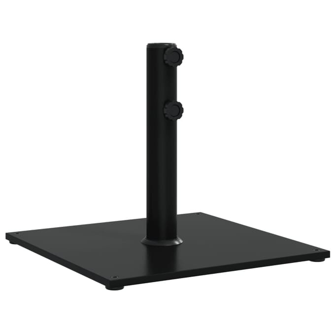 vidaXL - Parasolvoet - voor - stokken - van - Ø32/38/48 - mm - 17 - kg - vierkant