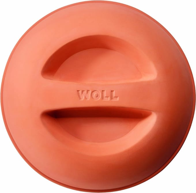 Woll Pan Deksel Terracotta Rond 24 cm