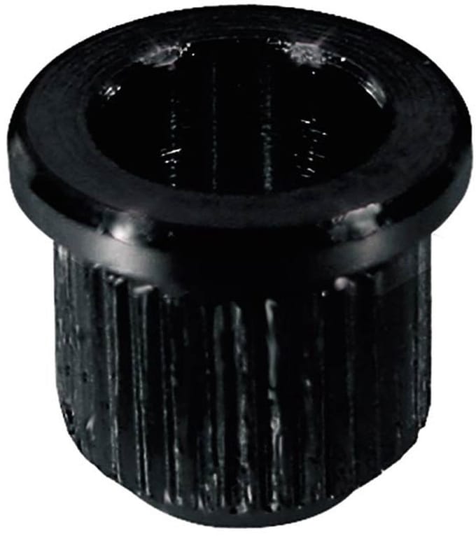 Boston TB-10-B Snaren-Ferrules - 6-Pack, Zwart, 8,3mm x 9mm