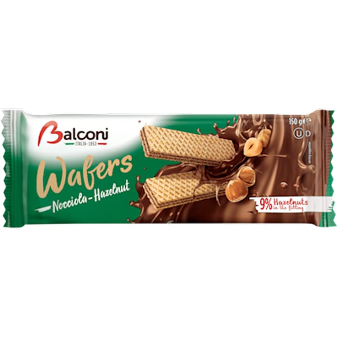 Hazelnut wafers