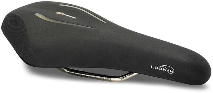 Selle Royal zadel Lookin Evo Athletic Stracciatella zwart