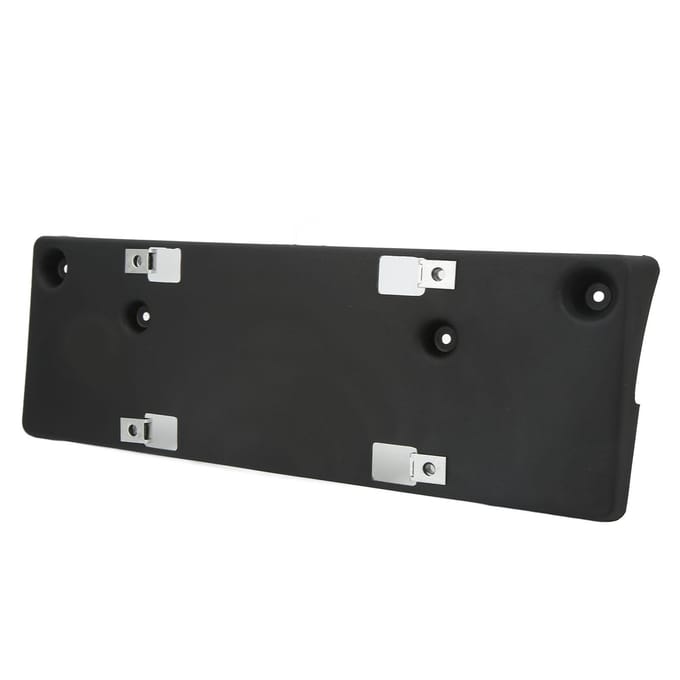 Kentekenplaathouder A1668808600 Zwart Rechthoekig Vervanging Voor MERCEDES‑BENZ W166 GLE 320 4MATIC 2016‑2019