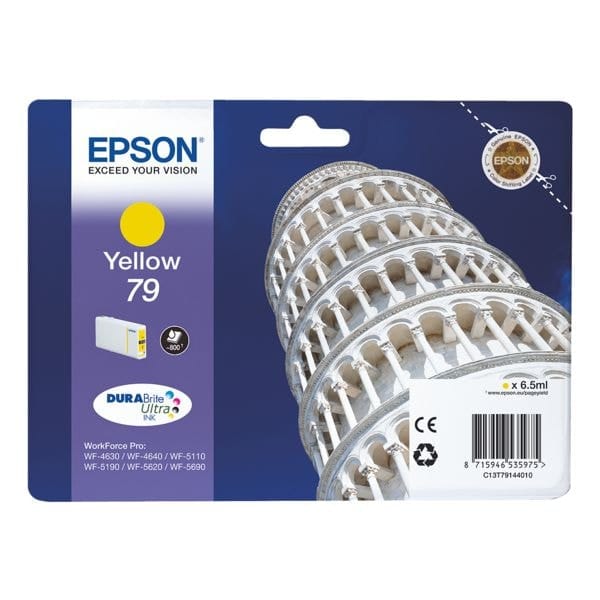 Epson Inktcartridge 79 Origineel Geel C 13 T 79144010