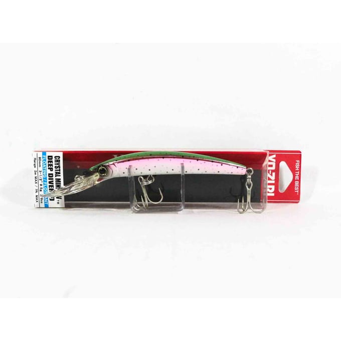 Yo Zuri Crystal Minnow DD 90 mm Drijvend Aas R1134-HNM (1084)