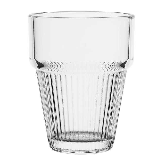 Olympia geribbelde stapelbare tumblers 150ml (verpakking van 6)
