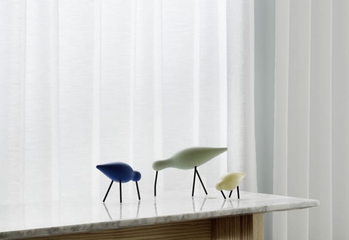 Normann Copenhagen Shorebird Vogel Decoratie Small Light Yellow