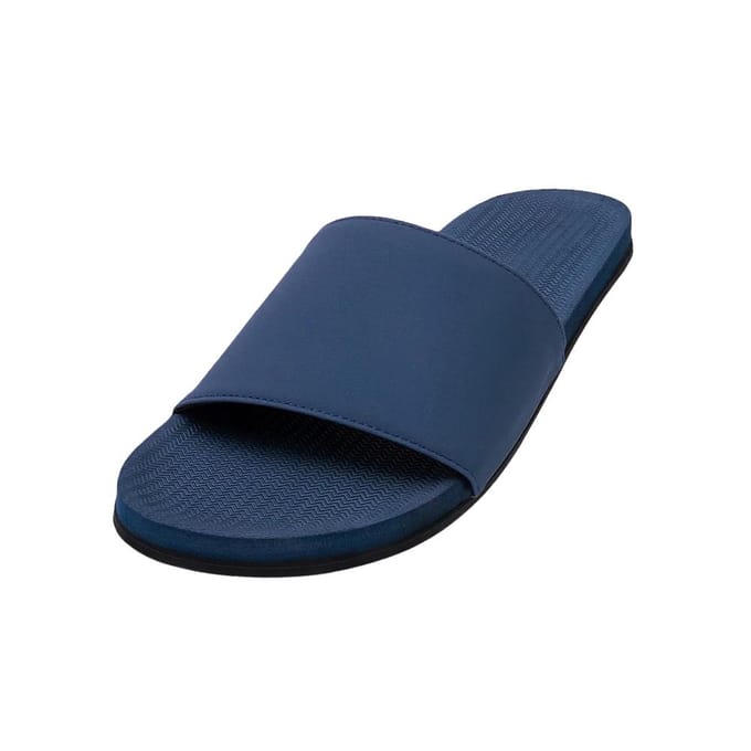 Indosole Essentials Slippers   Shore Blue Essential Slide - Shore Blue (M10-11) black