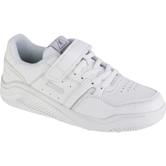 Joma Platea Low Jr 24 JPLAMS, voor een jongen, Wit, Sneakers, maat: 32