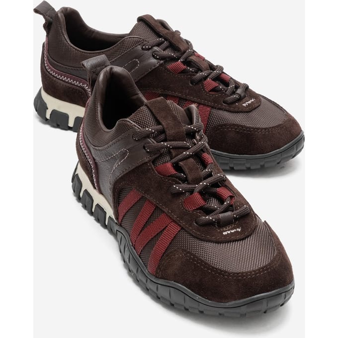Fiera Leren Mesh Sneaker