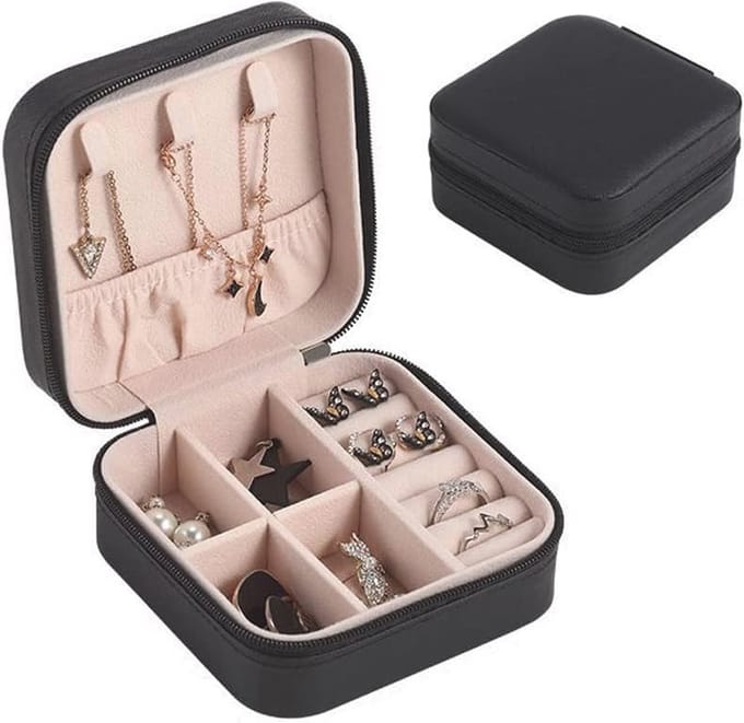 Sieradendoos Organizer Reissieraden Draagbare Sieradenopslag voor Vrouwen en Meisjes