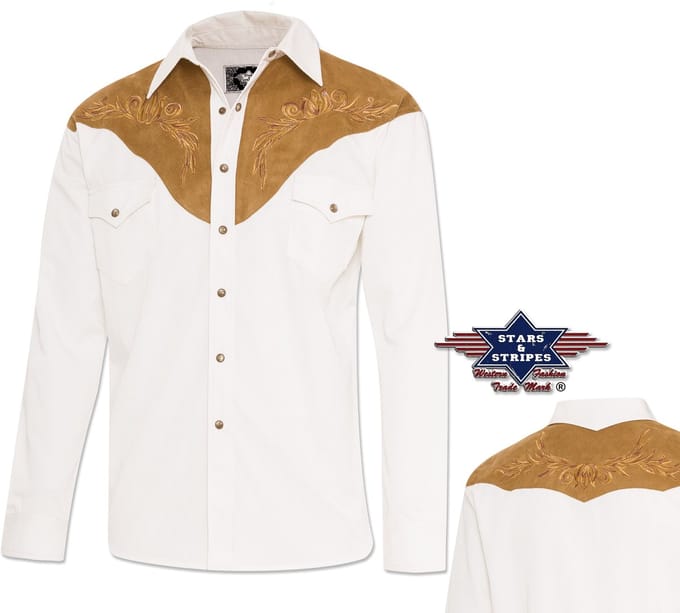 Western overhemd heren BOSTON 4XL