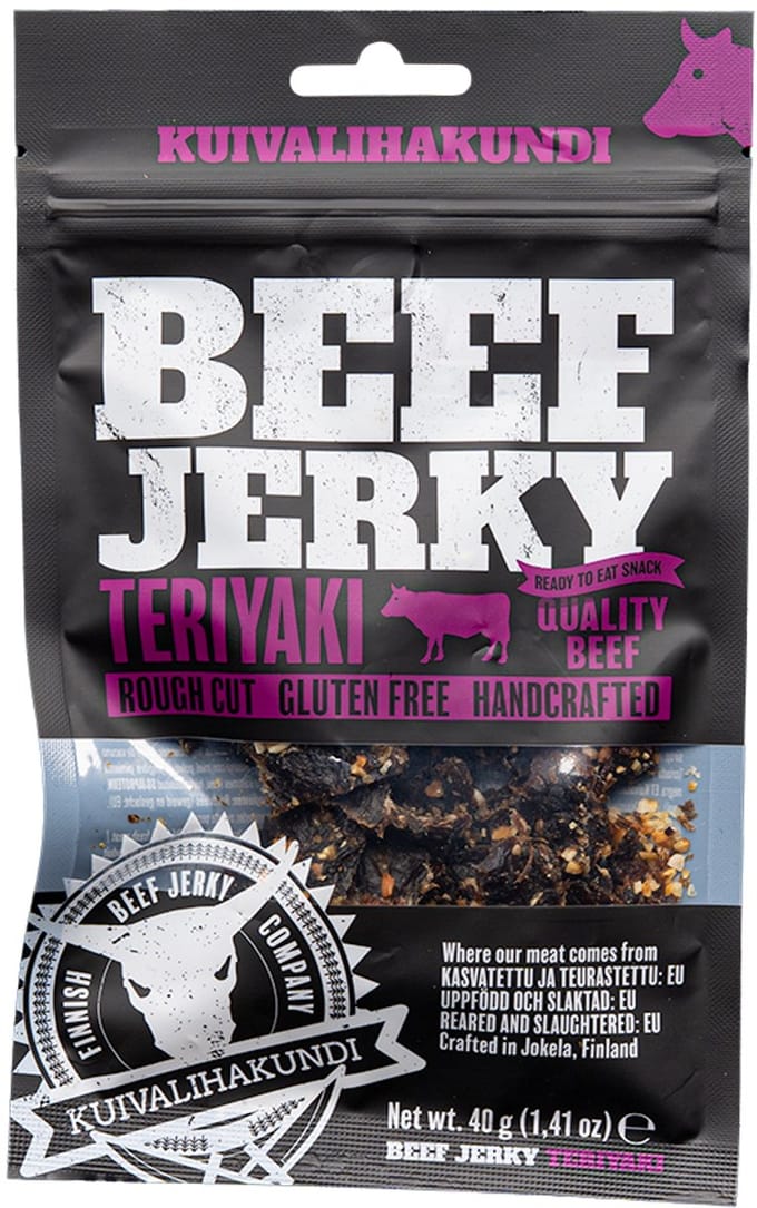 Kuivalihakundi - Beef Jerky Teriyaki - 2 x 40g