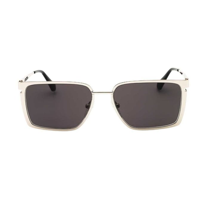 Off White Yoder zonnebril voor volwassenen (Zilver/Donkergrijs)