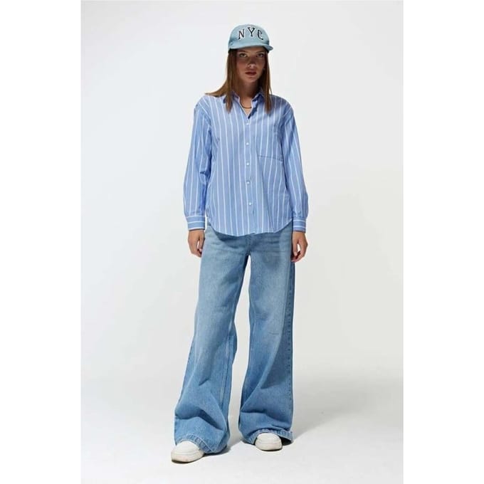 Gestreepte Relaxed Fit Shirt