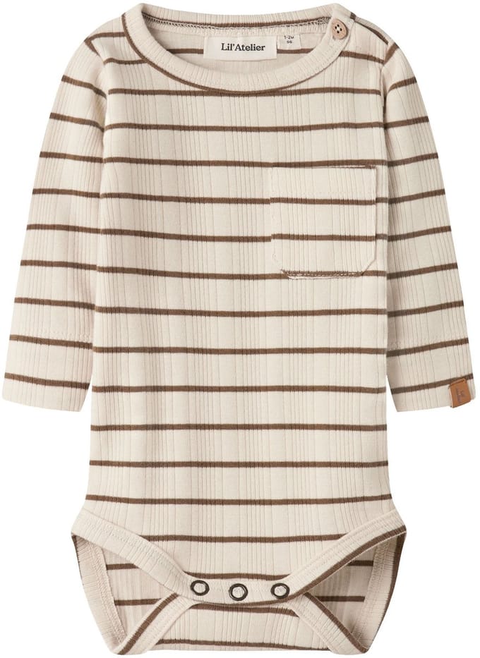 Lil' Atelier Baby Romper biologisch katoen